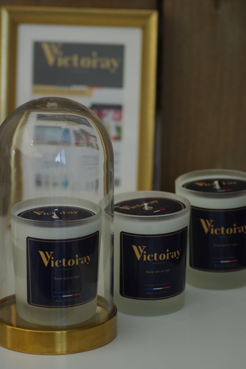 Bougie Deluxe Sensation équestre - Victoray - Balade dans un verger