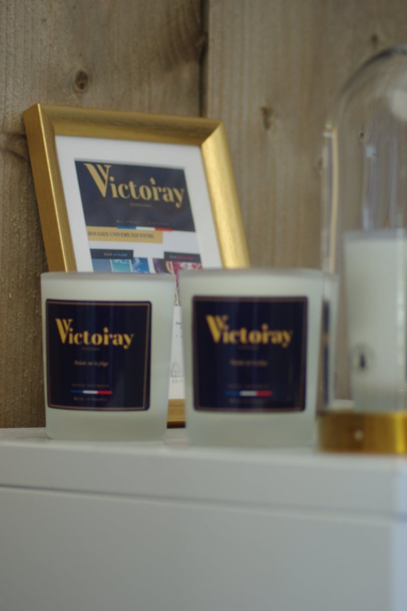 Bougie Deluxe Sensation équestre - Victoray - Balade dans un verger