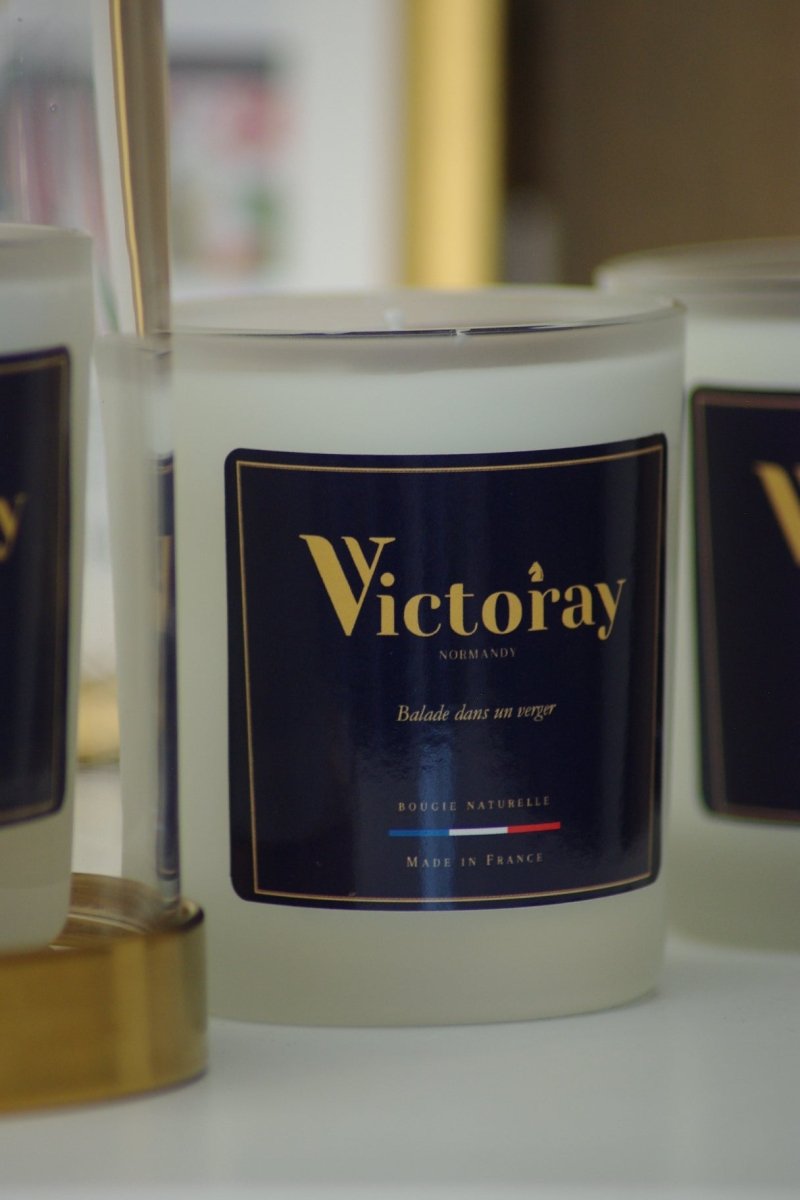 Bougie Deluxe Sensation équestre - Victoray - Balade dans un verger